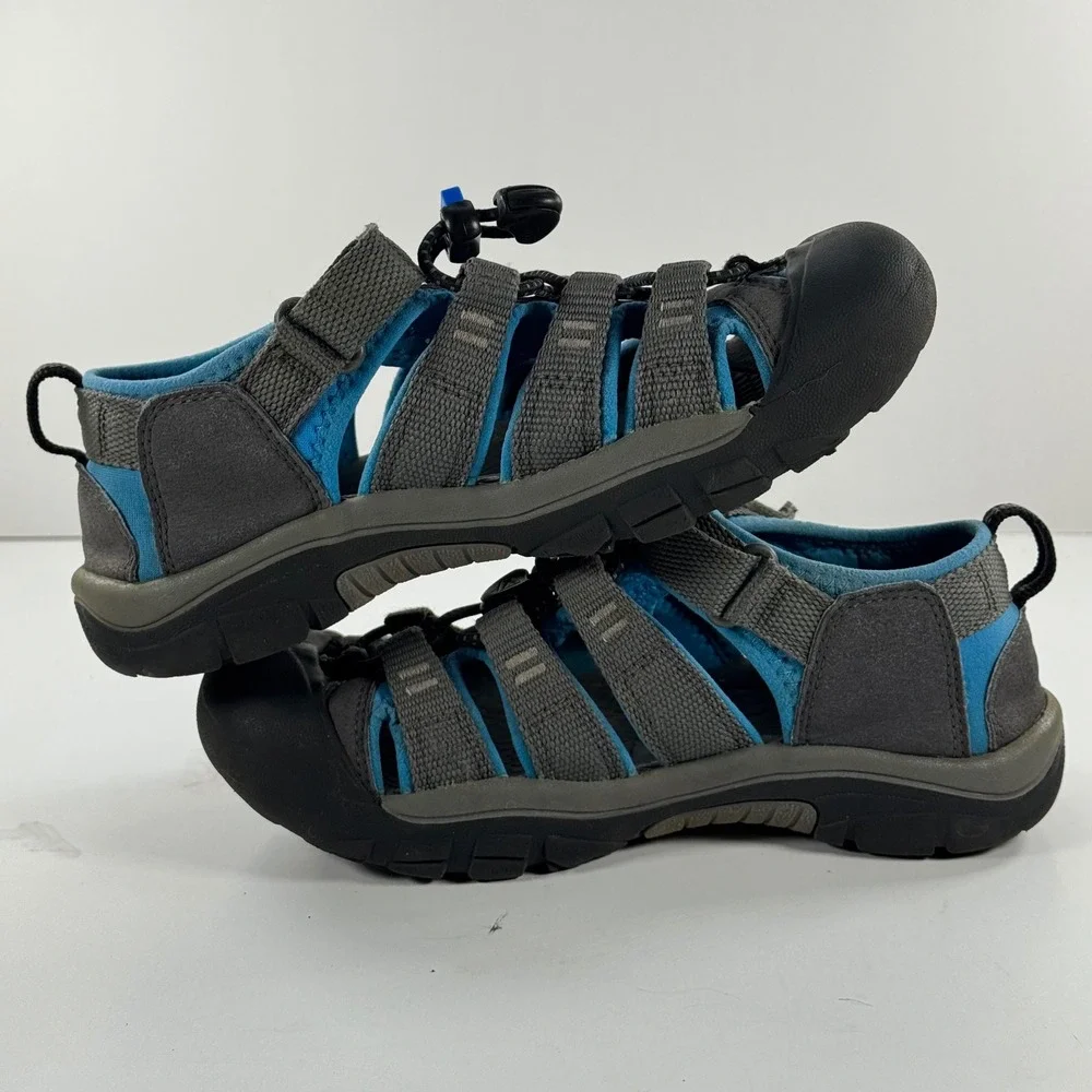 Keen Newport H2 Kids Grey Blue‎ Outdoor Water Sandals 1022839 Size 2 US